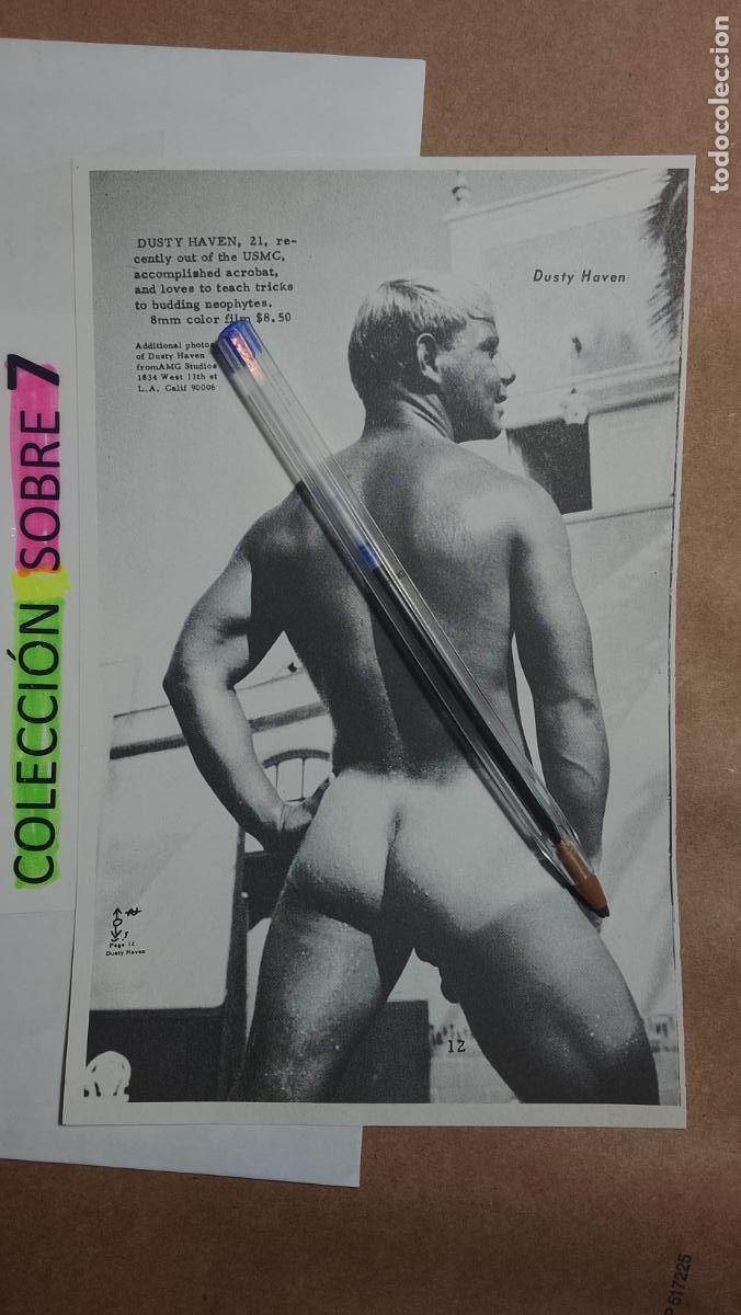 Autres: hoja tematica gay artistica fotografica o comic hombre erotico desnudos culturismo homo sexo EROTICA