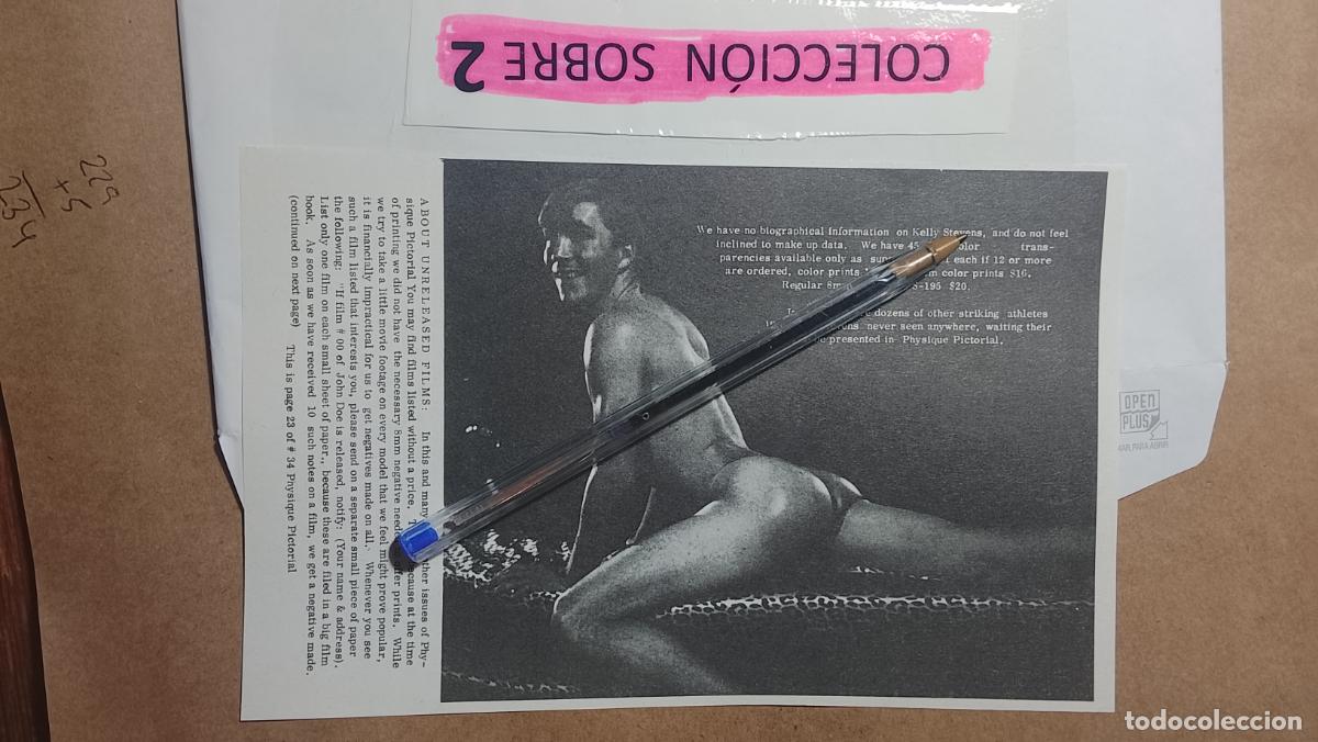 Autres: hoja tematica gay artistica fotografica o comic hombre erotico desnudos culturismo homo sexo EROTICA