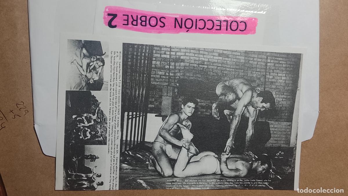 Autres: hoja tematica gay artistica fotografica o comic hombre erotico desnudos culturismo homo sexo EROTICA