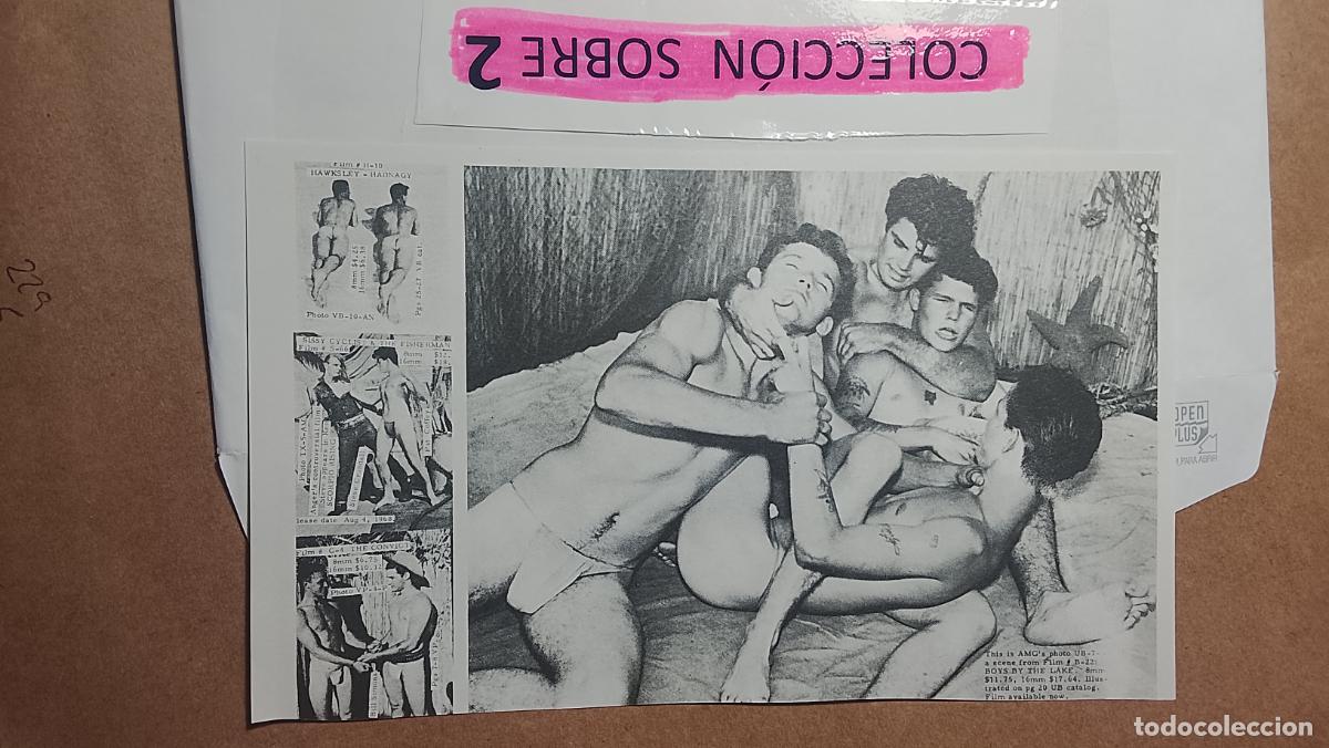 Autres: hoja tematica gay artistica fotografica o comic hombre erotico desnudos culturismo homo sexo EROTICA