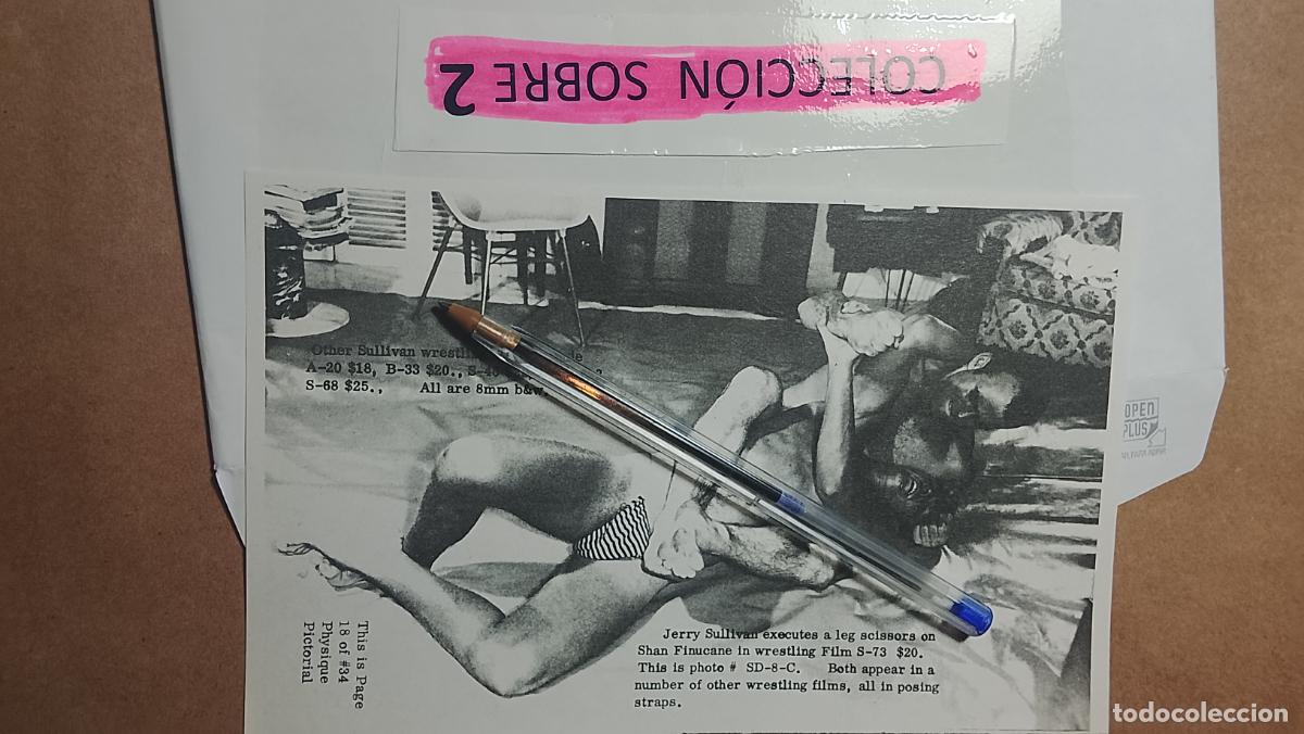 Autres: hoja tematica gay artistica fotografica o comic hombre erotico desnudos culturismo homo sexo EROTICA