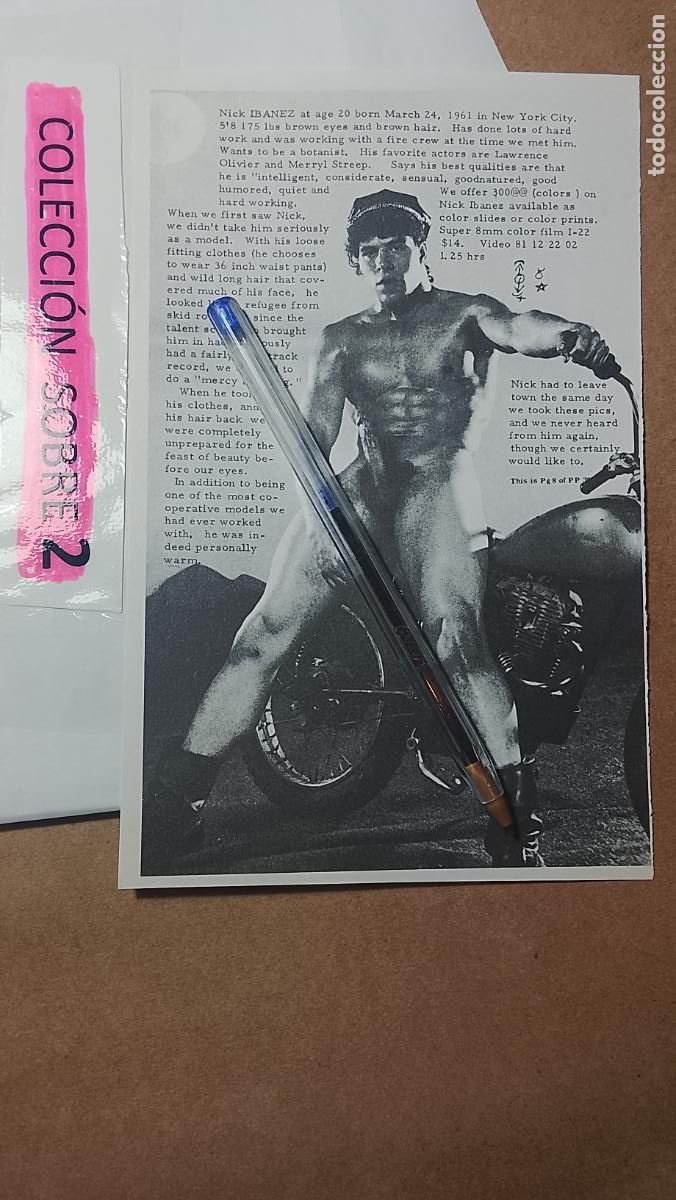 Andere Artikel: hoja tematica gay artistica fotografica o comic hombre erotico desnudos culturismo homo sexo EROTICA