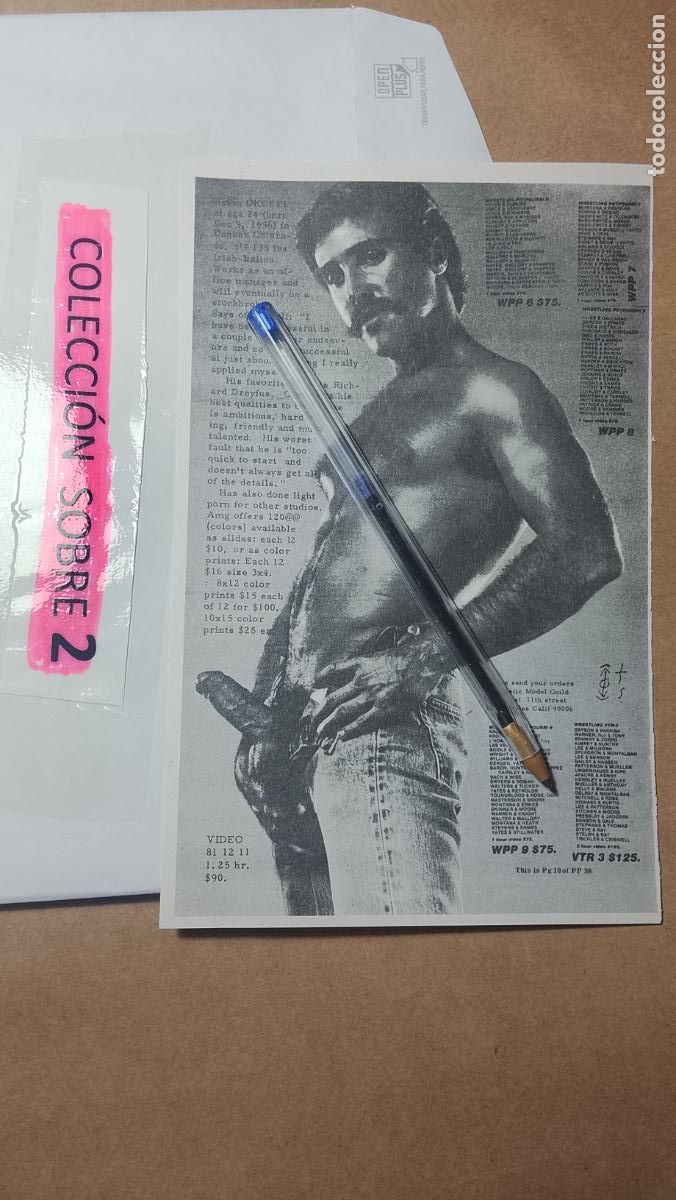 Andere Artikel: hoja tematica gay artistica fotografica o comic hombre erotico desnudos culturismo homo sexo EROTICA