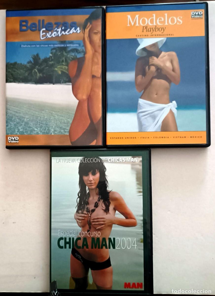 Autres: 3 PELICULAS DVD ADULTOS. CHICA MAN 2004 MODELOS PLAYBOY Y BELLEZAS EXOTICAS