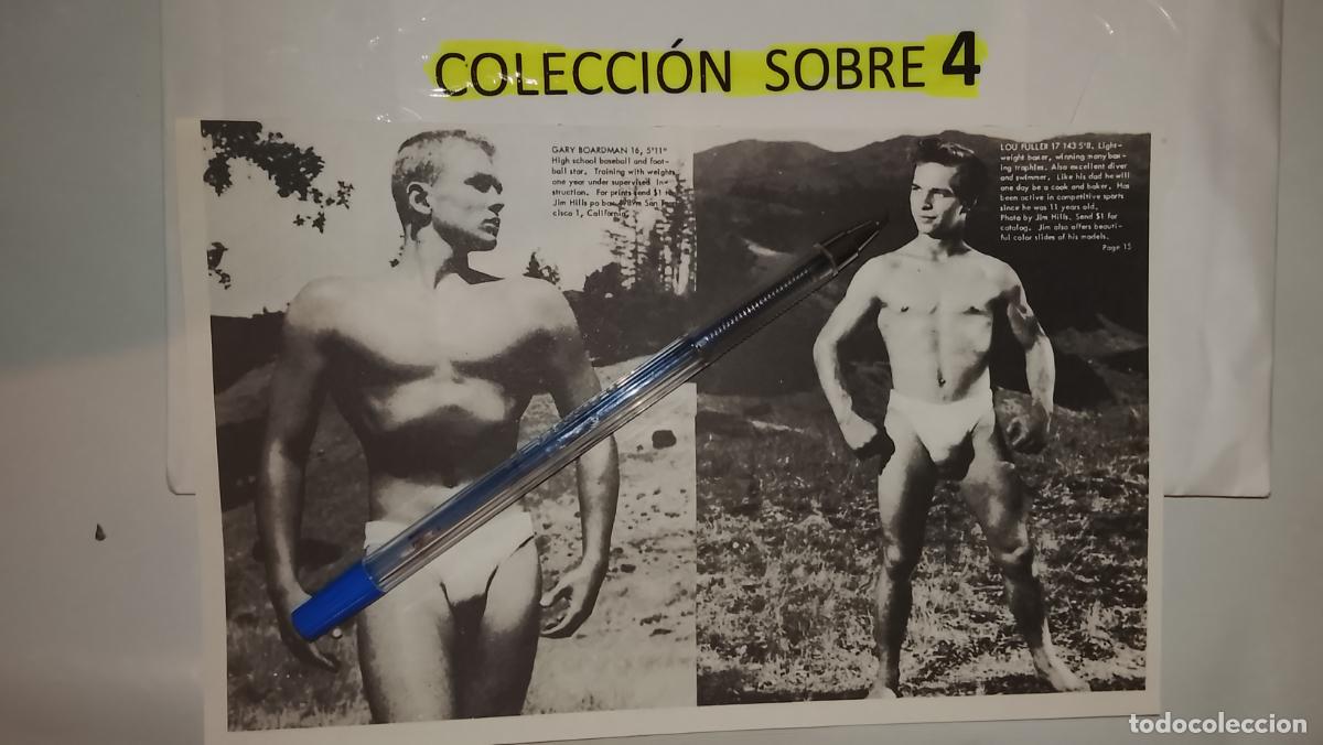 Autres: hoja tematica gay artistica fotografica o comic hombre erotico desnudos culturismo homo sexo EROTICA