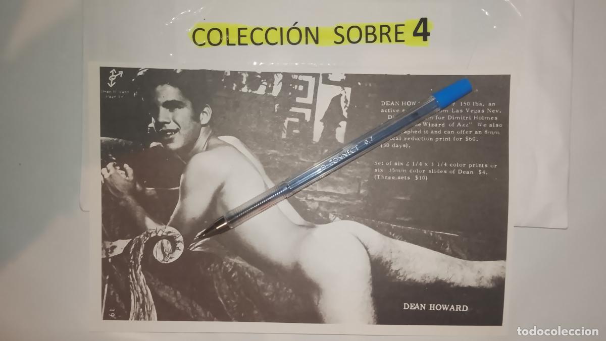 Autres: hoja tematica gay artistica fotografica o comic hombre erotico desnudos culturismo homo sexo EROTICA