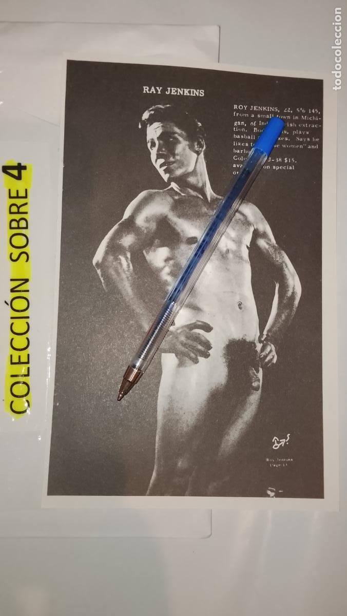 Autres: hoja tematica gay artistica fotografica o comic hombre erotico desnudos culturismo homo sexo EROTICA