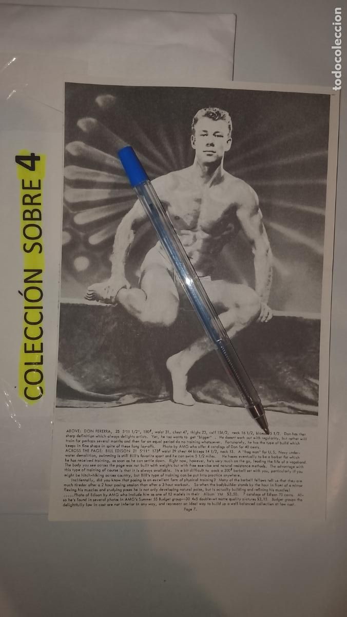 Autres: hoja tematica gay artistica fotografica o comic hombre erotico desnudos culturismo homo sexo EROTICA