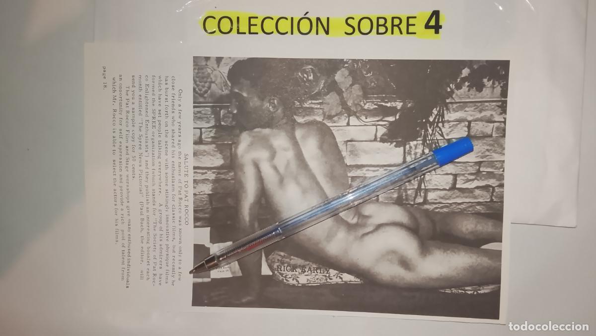 Autres: hoja tematica gay artistica fotografica o comic hombre erotico desnudos culturismo homo sexo EROTICA