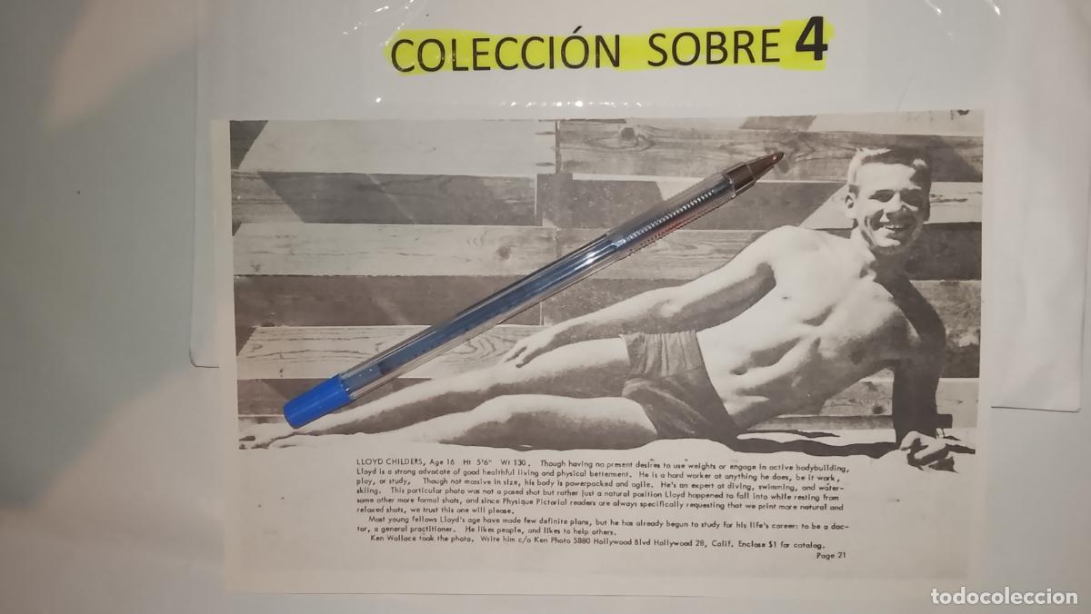Autres: hoja tematica gay artistica fotografica o comic hombre erotico desnudos culturismo homo sexo EROTICA