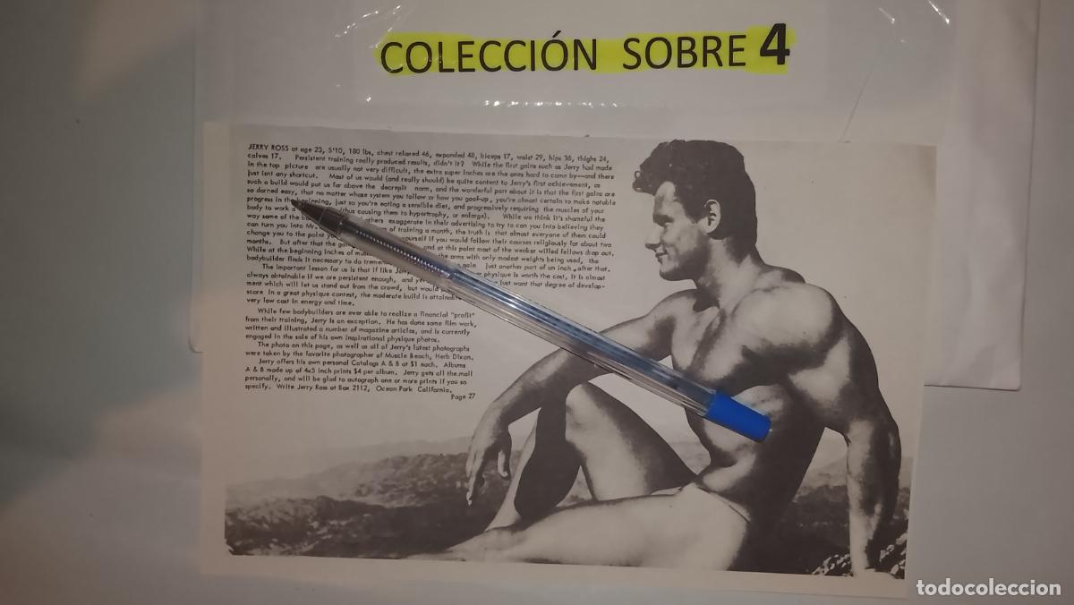Autres: hoja tematica gay artistica fotografica o comic hombre erotico desnudos culturismo homo sexo EROTICA