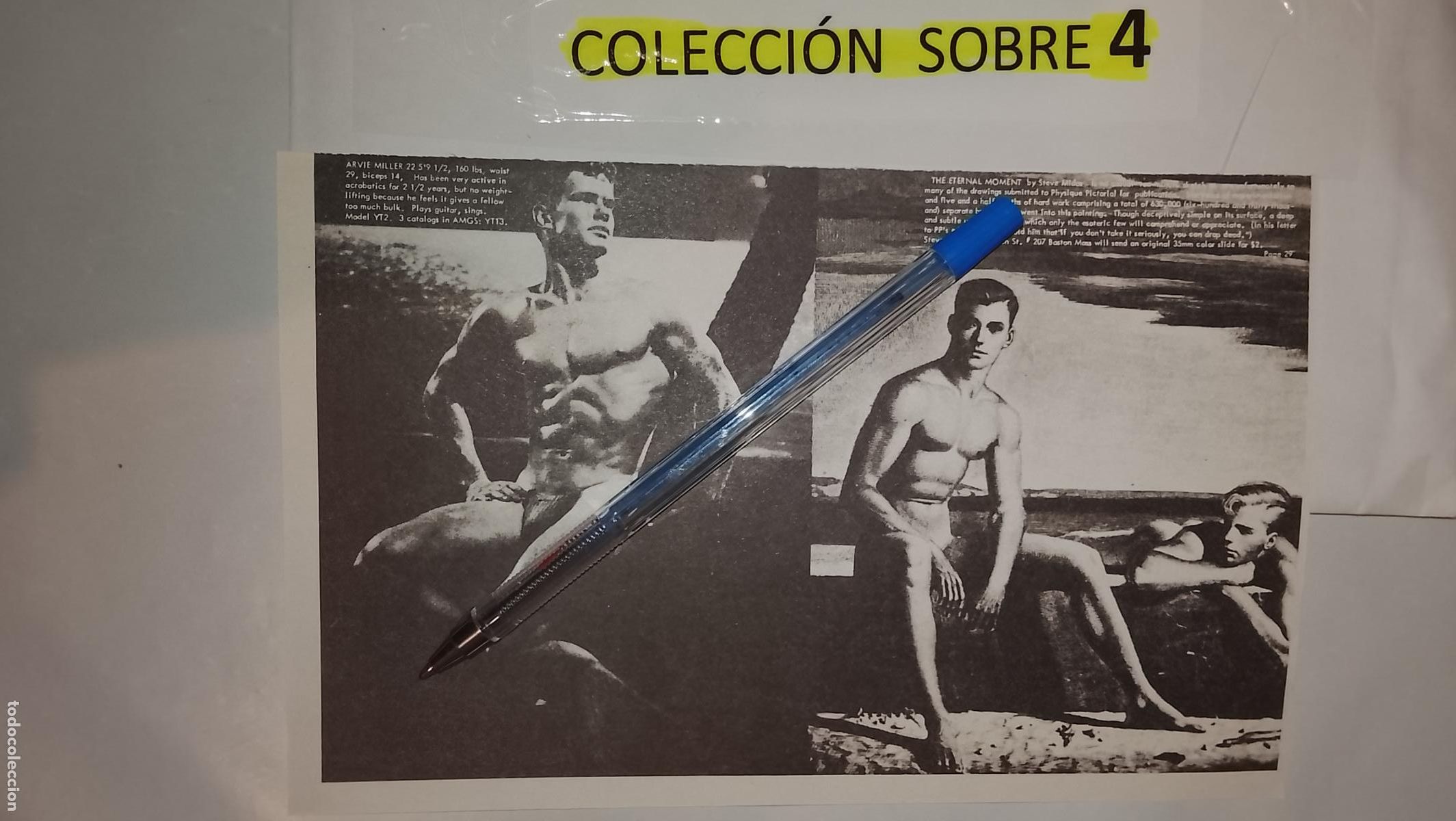 Autres: hoja tematica gay artistica fotografica o comic hombre erotico desnudos culturismo homo sexo EROTICA