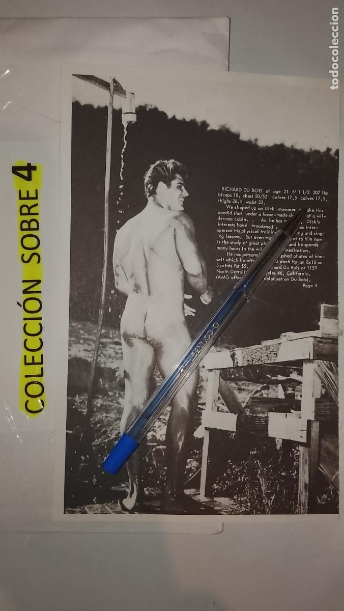 Autres: hoja tematica gay artistica fotografica o comic hombre erotico desnudos culturismo homo sexo EROTICA