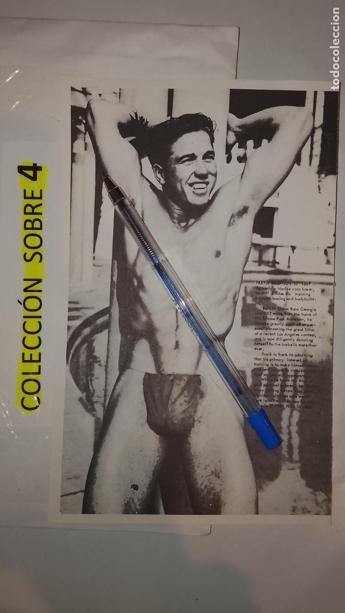 Autres: hoja tematica gay artistica fotografica o comic hombre erotico desnudos culturismo homo sexo EROTICA