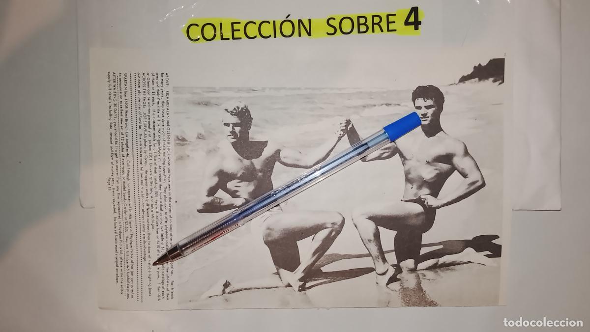 Autres: hoja tematica gay artistica fotografica o comic hombre erotico desnudos culturismo homo sexo EROTICA