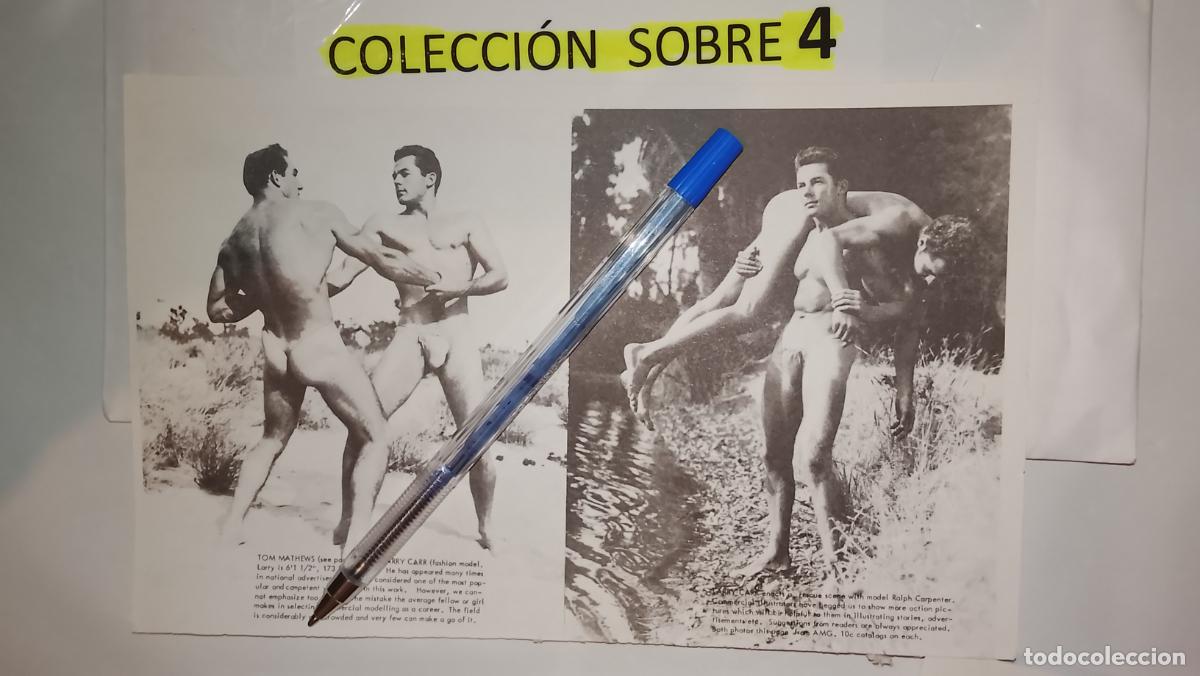 Autres: hoja tematica gay artistica fotografica o comic hombre erotico desnudos culturismo homo sexo EROTICA