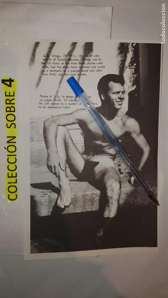 Autres: hoja tematica gay artistica fotografica o comic hombre erotico desnudos culturismo homo sexo EROTICA