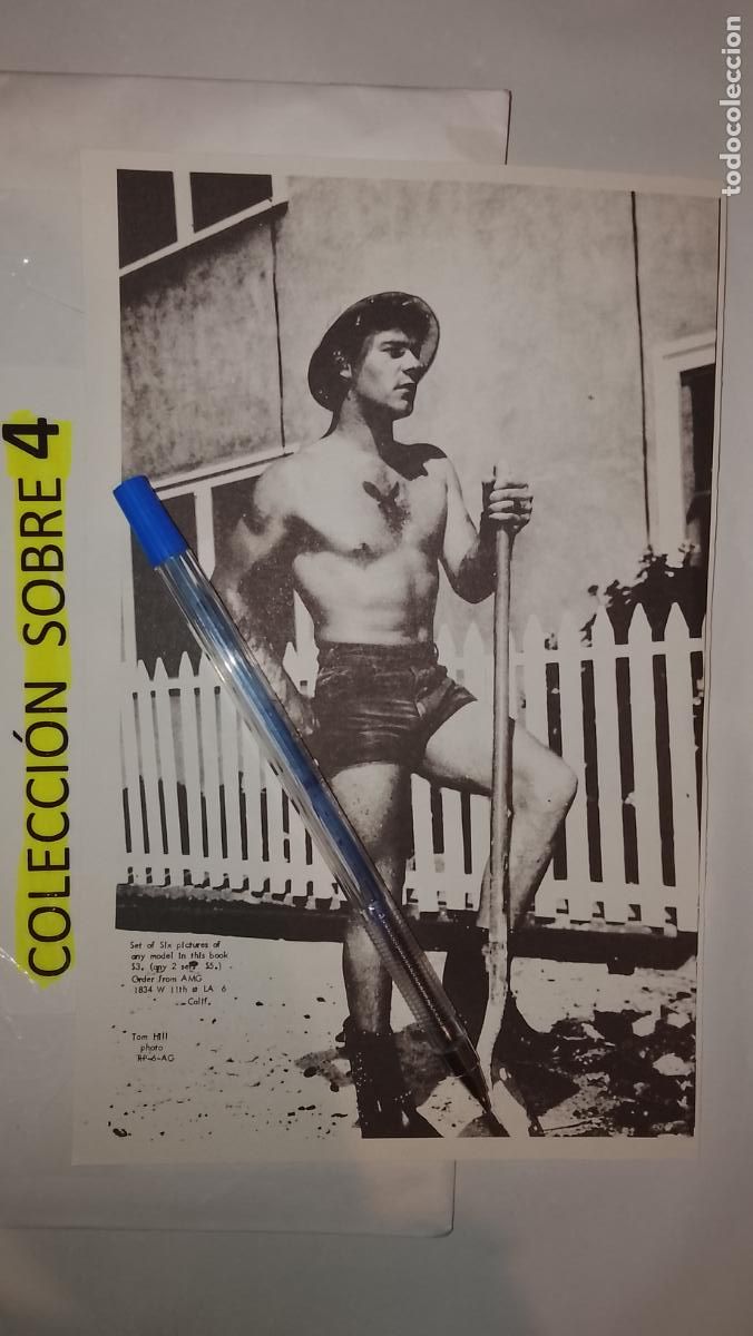 Autres: hoja tematica gay artistica fotografica o comic hombre erotico desnudos culturismo homo sexo EROTICA