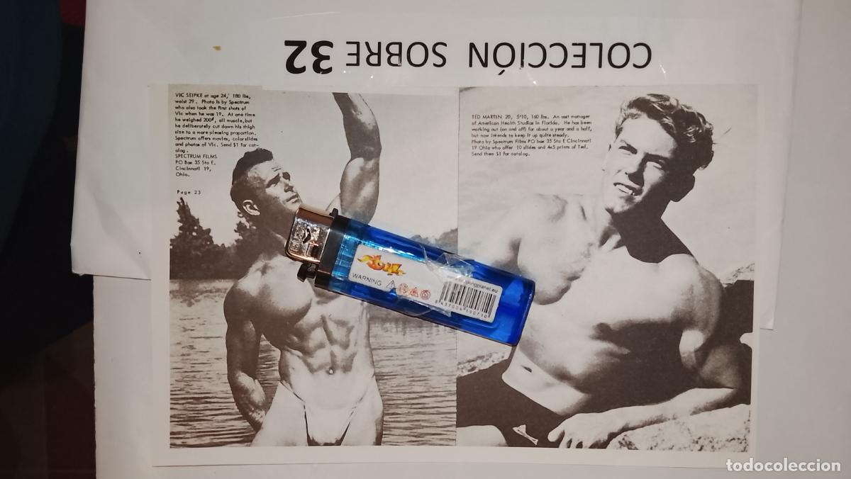 Autres: hoja tematica gay artistica fotografica o comic hombre erotico desnudos culturismo homo sexo EROTICA