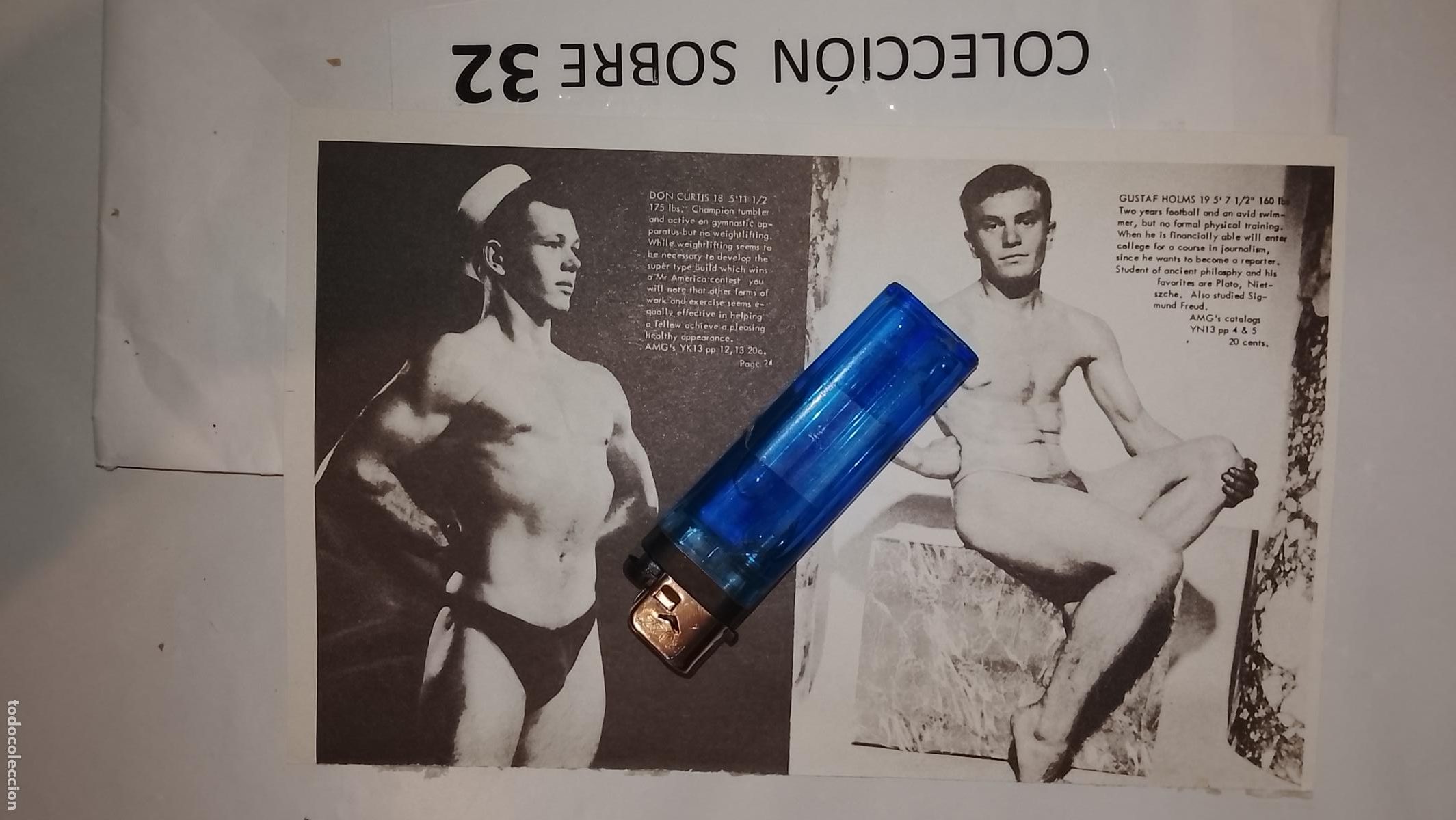 Autres: hoja tematica gay artistica fotografica o comic hombre erotico desnudos culturismo homo sexo EROTICA