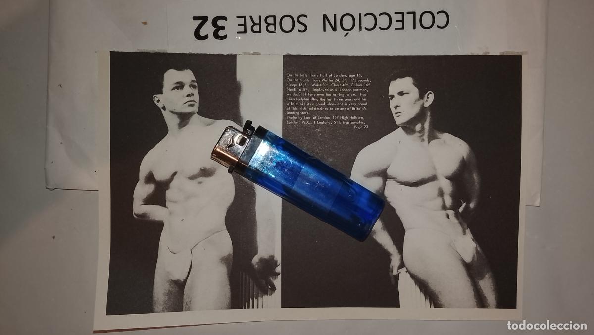 Autres: hoja tematica gay artistica fotografica o comic hombre erotico desnudos culturismo homo sexo EROTICA