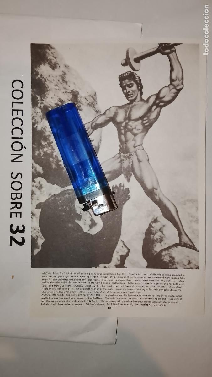 Autres: hoja tematica gay artistica fotografica o comic hombre erotico desnudos culturismo homo sexo EROTICA