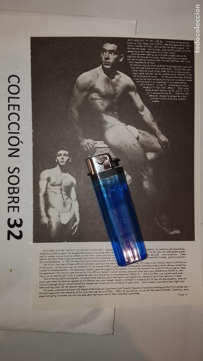 Outros: hoja tematica gay artistica fotografica o comic hombre erotico desnudos culturismo homo sexo EROTICA