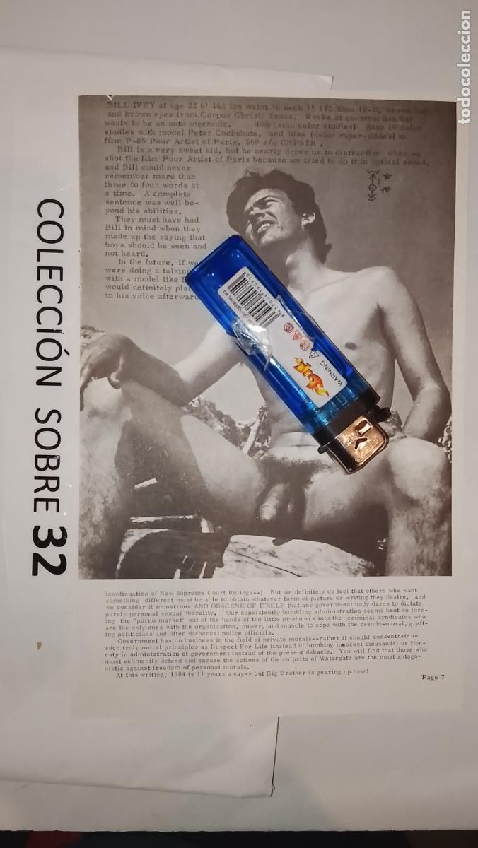Outros: hoja tematica gay artistica fotografica o comic hombre erotico desnudos culturismo homo sexo EROTICA