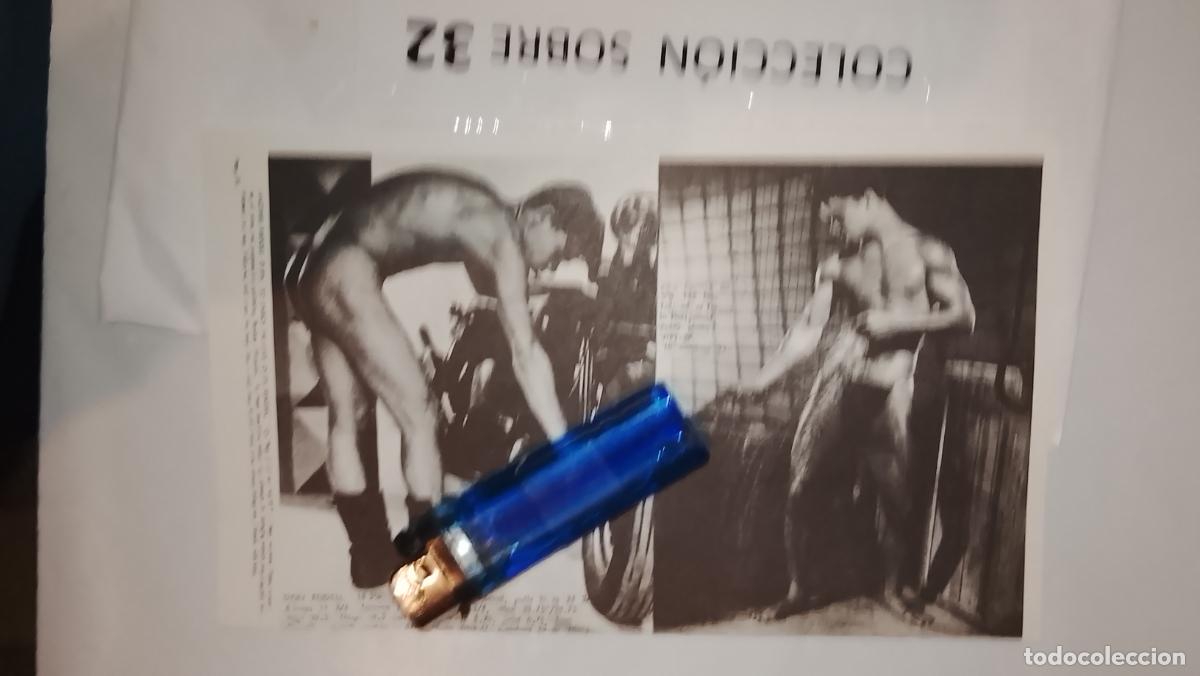 Autres: hoja tematica gay artistica fotografica o comic hombre erotico desnudos culturismo homo sexo EROTICA