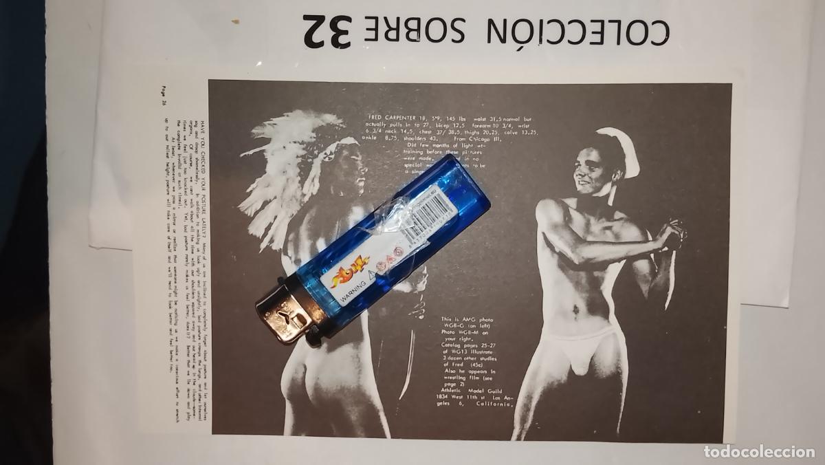Autres: hoja tematica gay artistica fotografica o comic hombre erotico desnudos culturismo homo sexo EROTICA