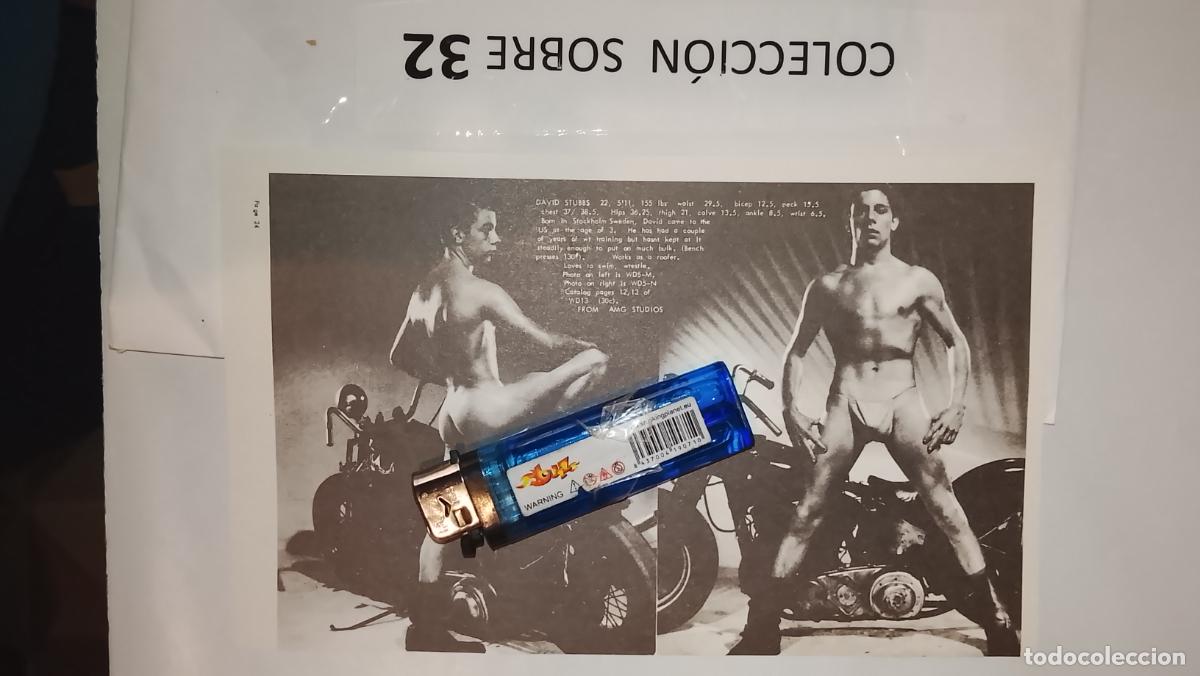 Autres: hoja tematica gay artistica fotografica o comic hombre erotico desnudos culturismo homo sexo EROTICA