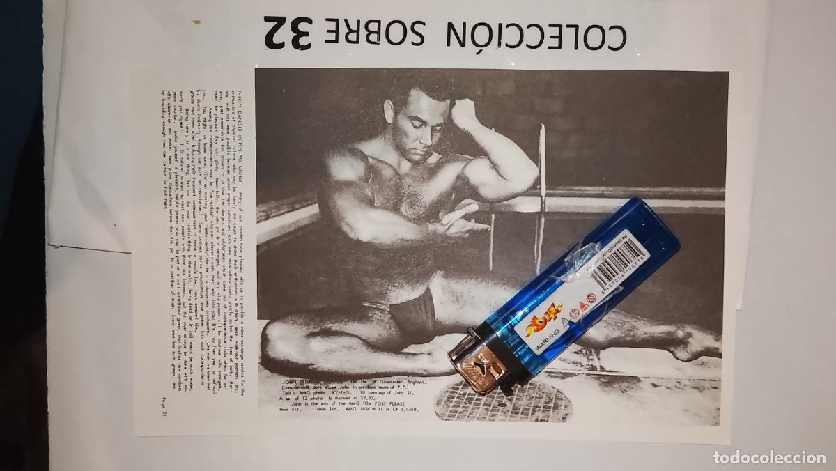Autres: hoja tematica gay artistica fotografica o comic hombre erotico desnudos culturismo homo sexo EROTICA