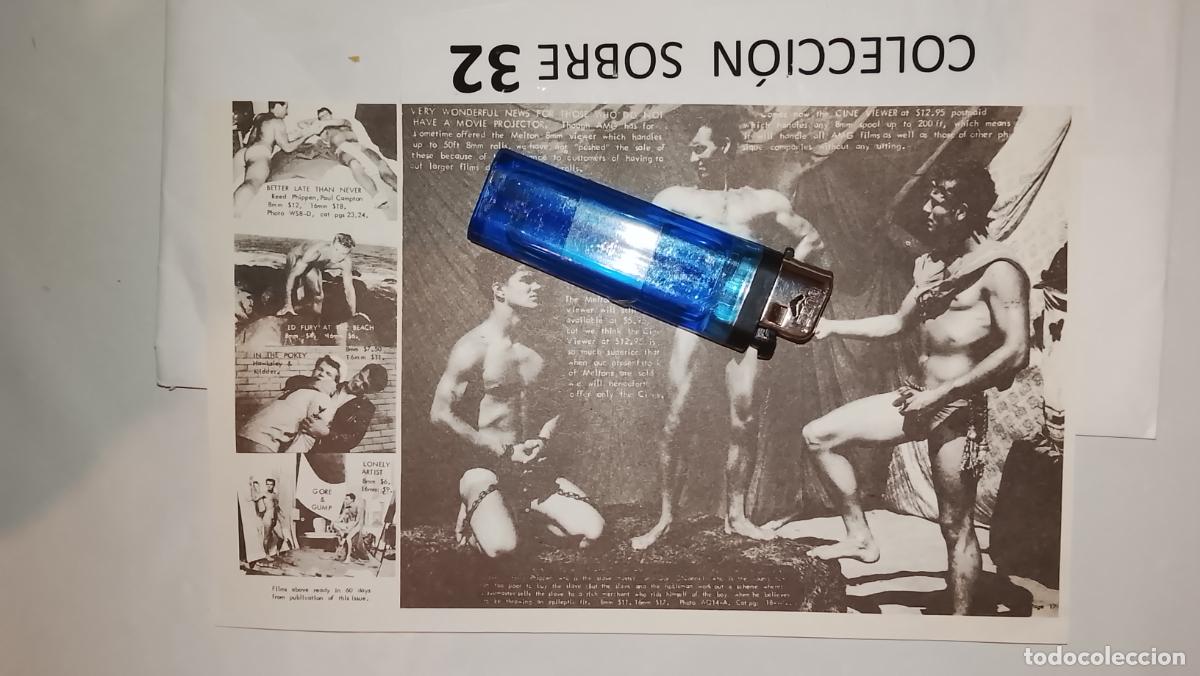 Autres: hoja tematica gay artistica fotografica o comic hombre erotico desnudos culturismo homo sexo EROTICA