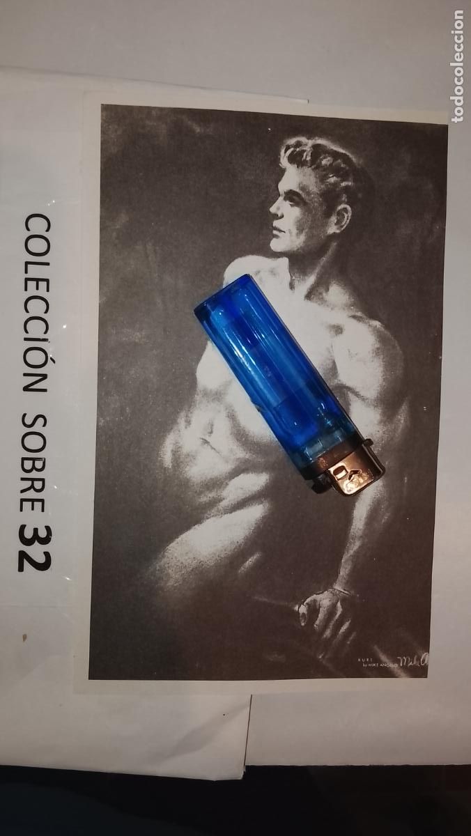 Autres: hoja tematica gay artistica fotografica o comic hombre erotico desnudos culturismo homo sexo EROTICA