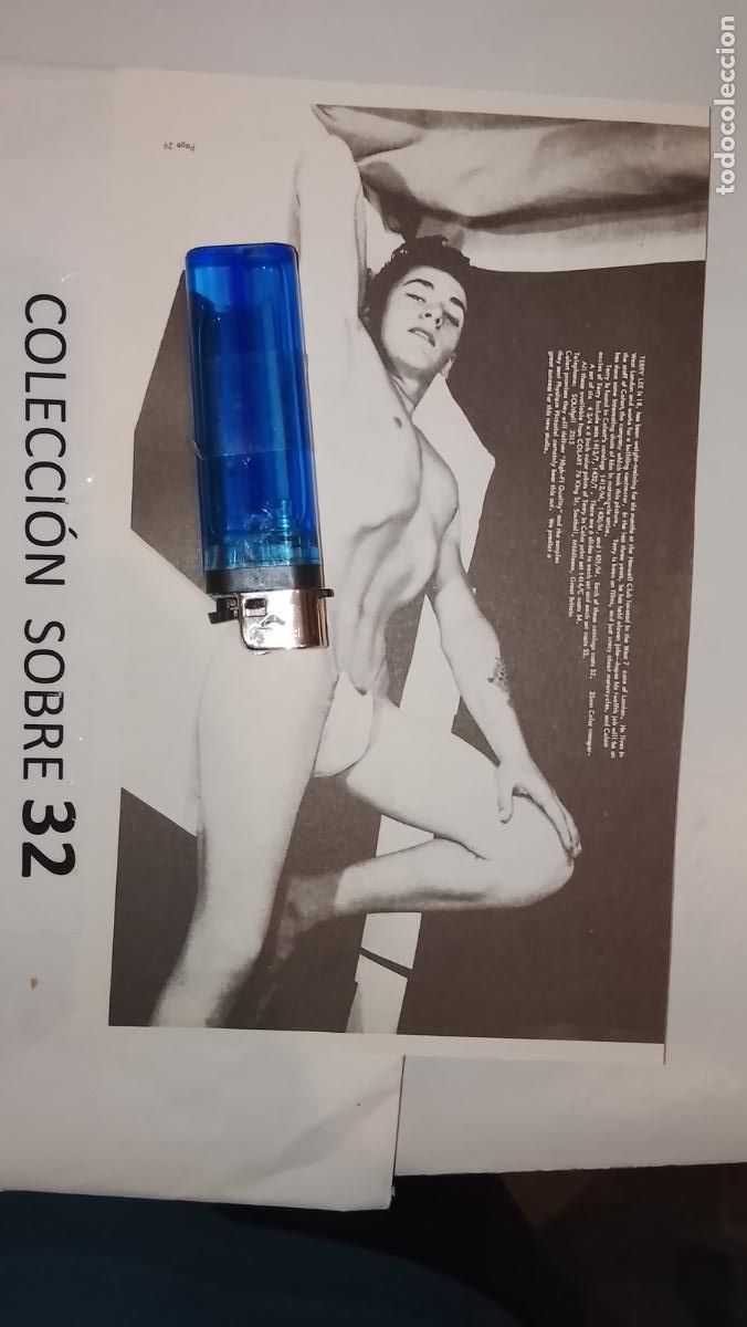 Autres: hoja tematica gay artistica fotografica o comic hombre erotico desnudos culturismo homo sexo EROTICA