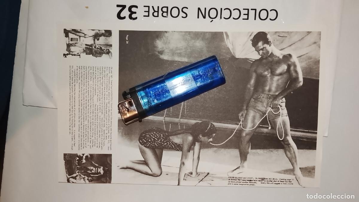 Autres: hoja tematica gay artistica fotografica o comic hombre erotico desnudos culturismo homo sexo EROTICA