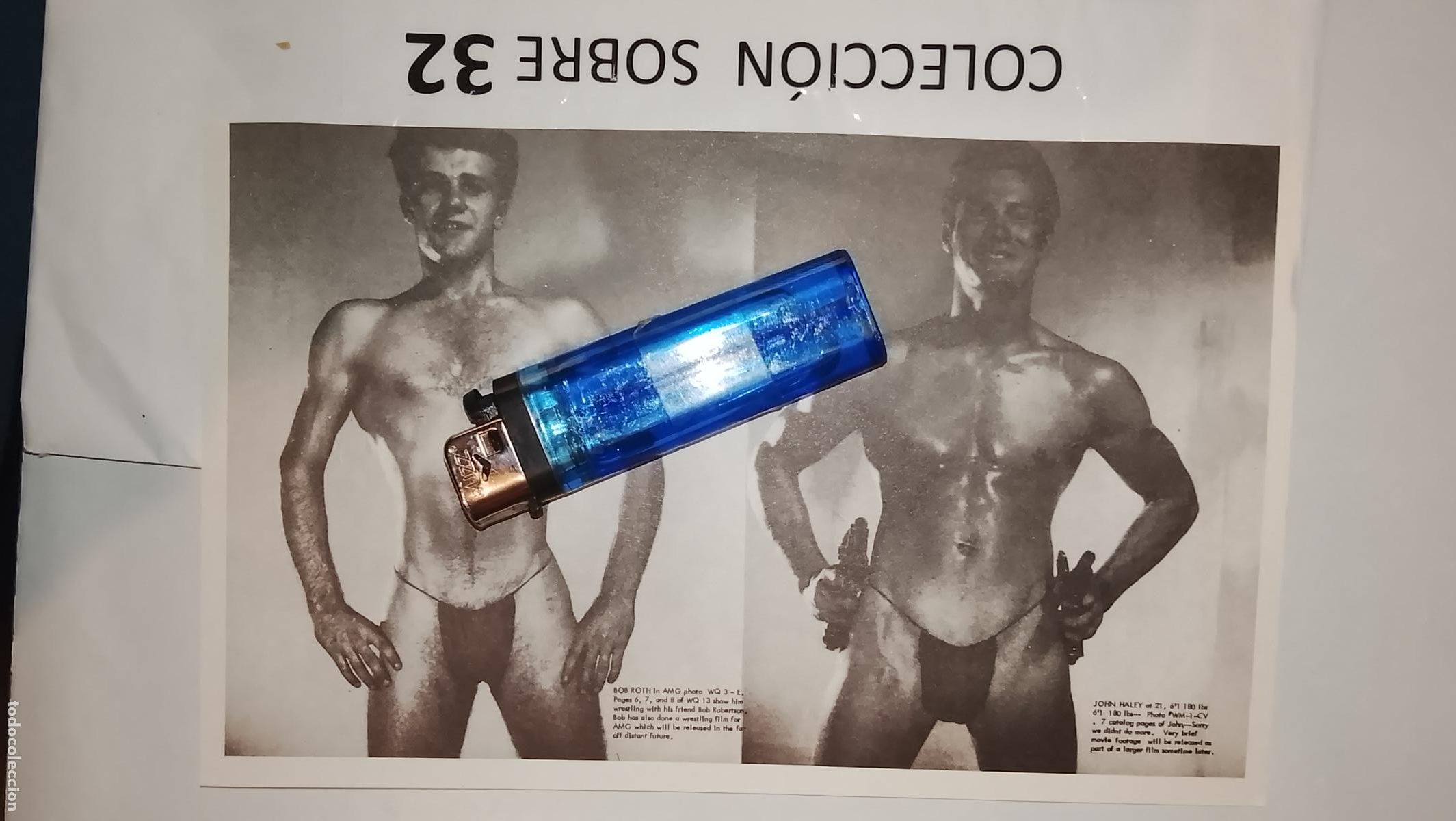 Autres: hoja tematica gay artistica fotografica o comic hombre erotico desnudos culturismo homo sexo EROTICA