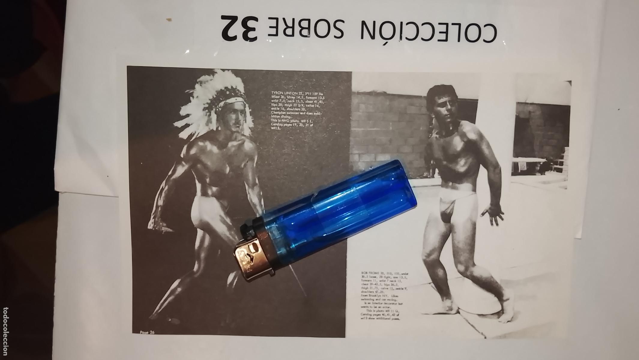 Autres: hoja tematica gay artistica fotografica o comic hombre erotico desnudos culturismo homo sexo EROTICA