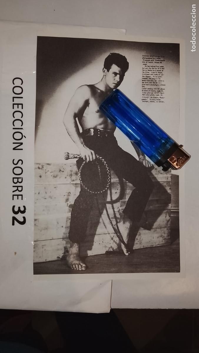 Autres: hoja tematica gay artistica fotografica o comic hombre erotico desnudos culturismo homo sexo EROTICA