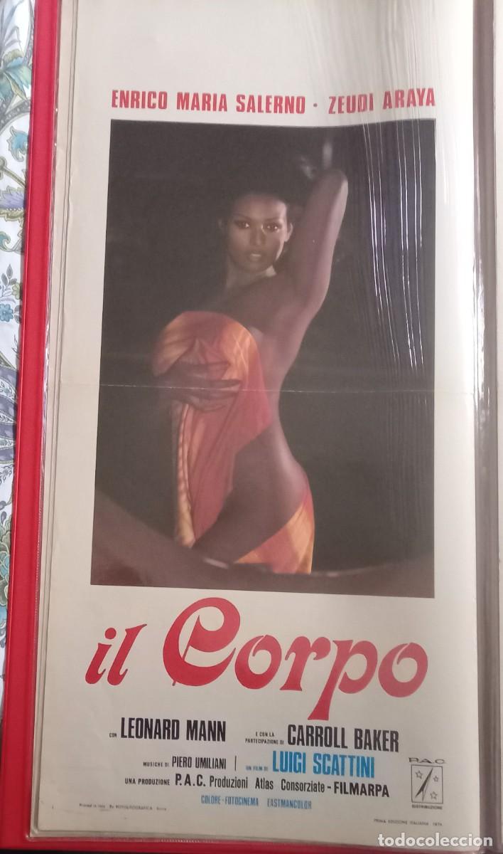 Others for Adults: IL CORPO POSTER DEL 1974 cm. 33X70 CON ZEUDI ARAYA ENRICO MARIA SALERNO