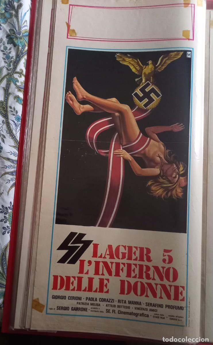 Others for Adults: LAGER 5 L'INFERNO DELLE DONNE 1977 POSTER cm.33X70 PAOLA CORAZZI RITA MANNA GIORGIO CERIONI