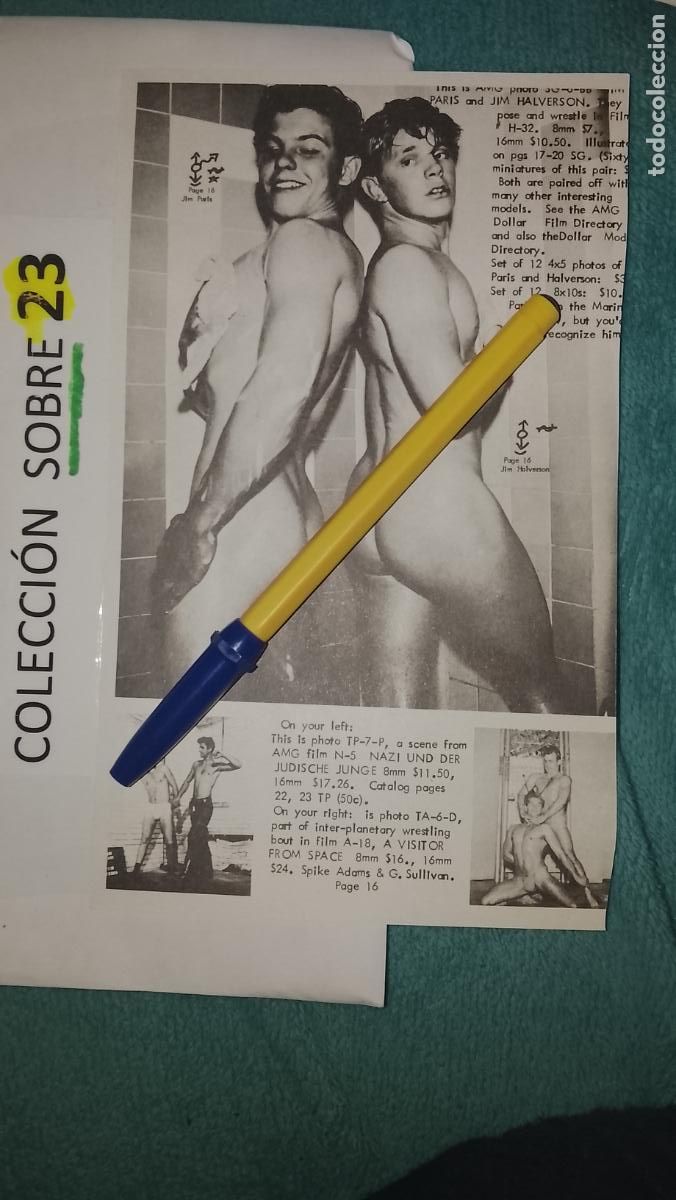 Andere Artikel: hoja tematica gay artistica fotografica o comic hombre erotico desnudos culturismo homo sexo EROTICA