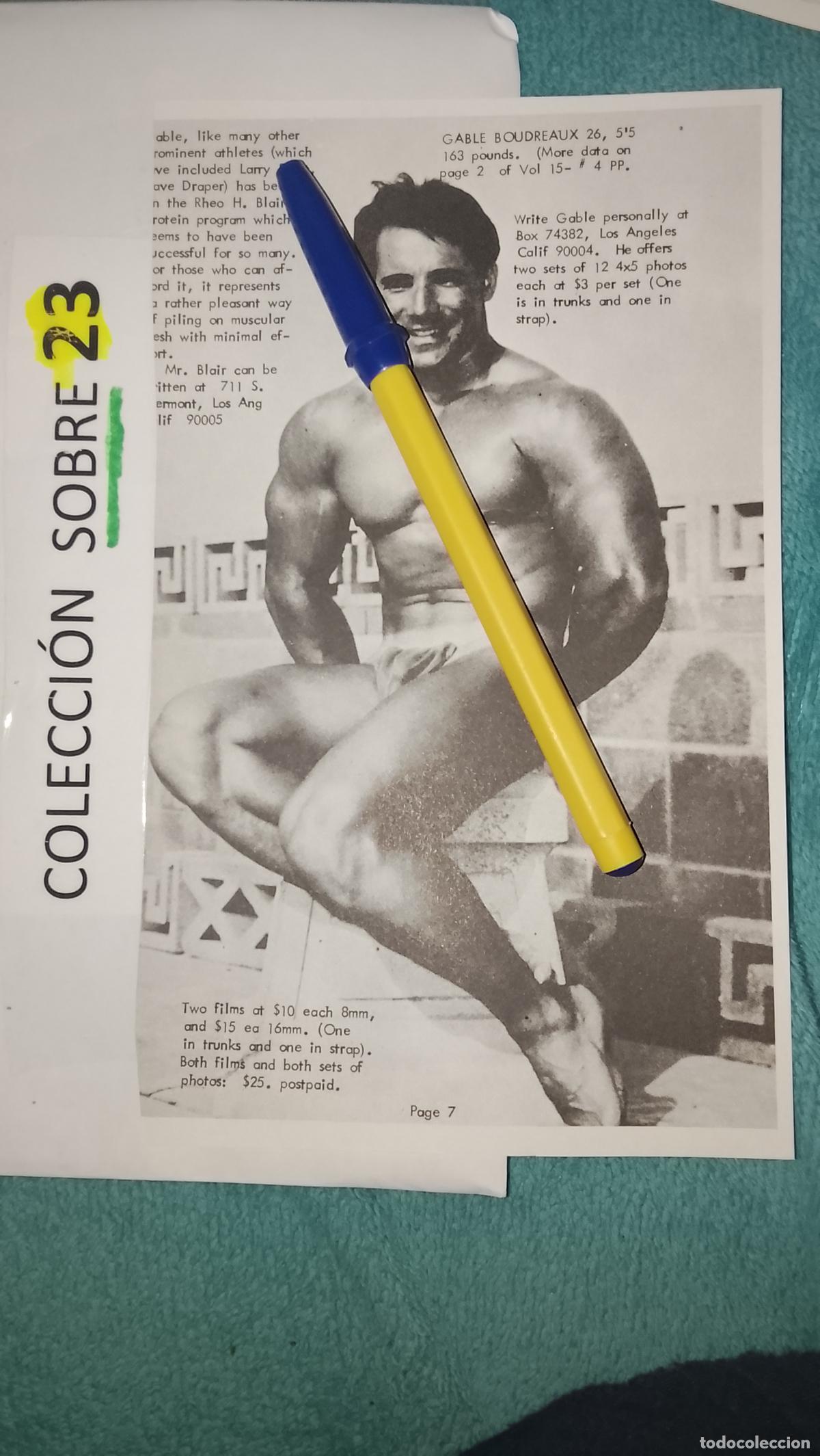 Andere Artikel: hoja tematica gay artistica fotografica o comic hombre erotico desnudos culturismo homo sexo EROTICA