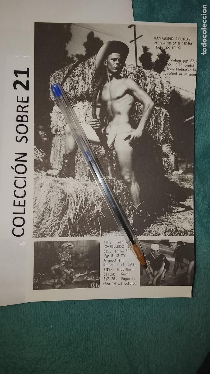 Outros: hoja tematica gay artistica fotografica o comic hombre erotico desnudos culturismo homo sexo EROTICA