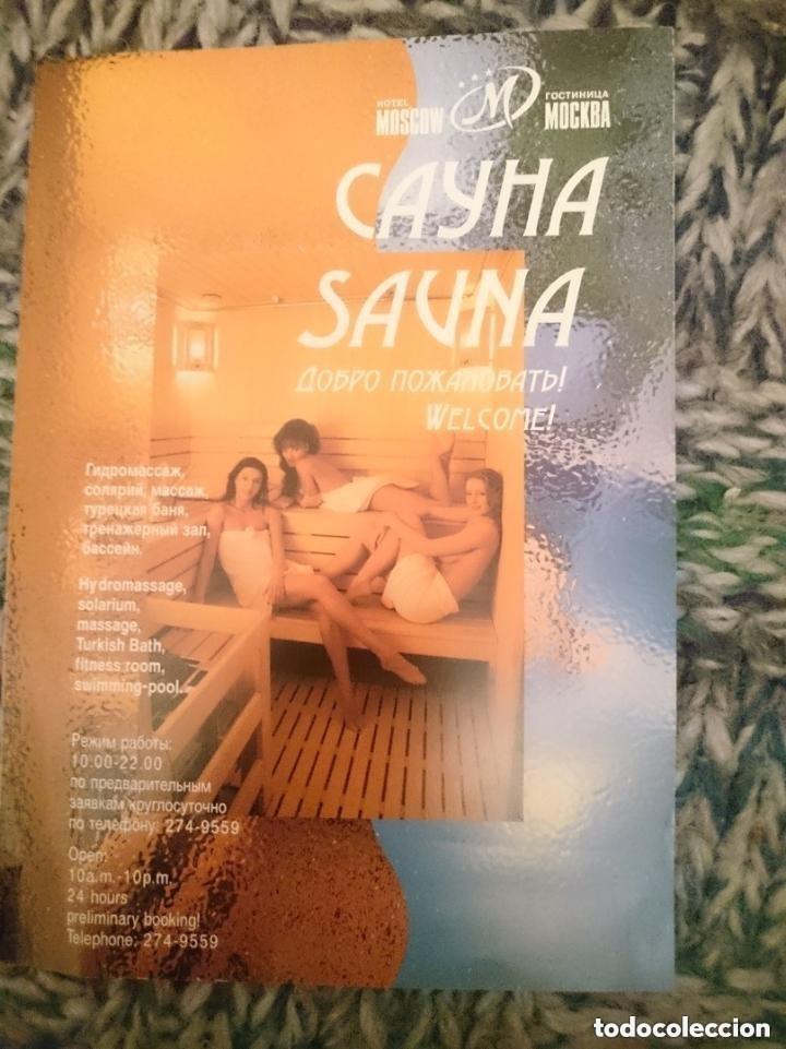Outros: CATALOGO PUBLICIDAD SAUNA DE HOTEL EN SAN PETERSBURGO A&Ntilde;O 2001 -VER FOTOS