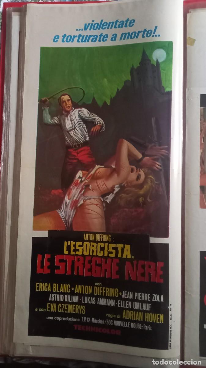 Otros: LE STREGHE NERE 1973 POSTER cm. 33X70 ERICA BLANK EVA CZEMERYS ANTON DRIFFING