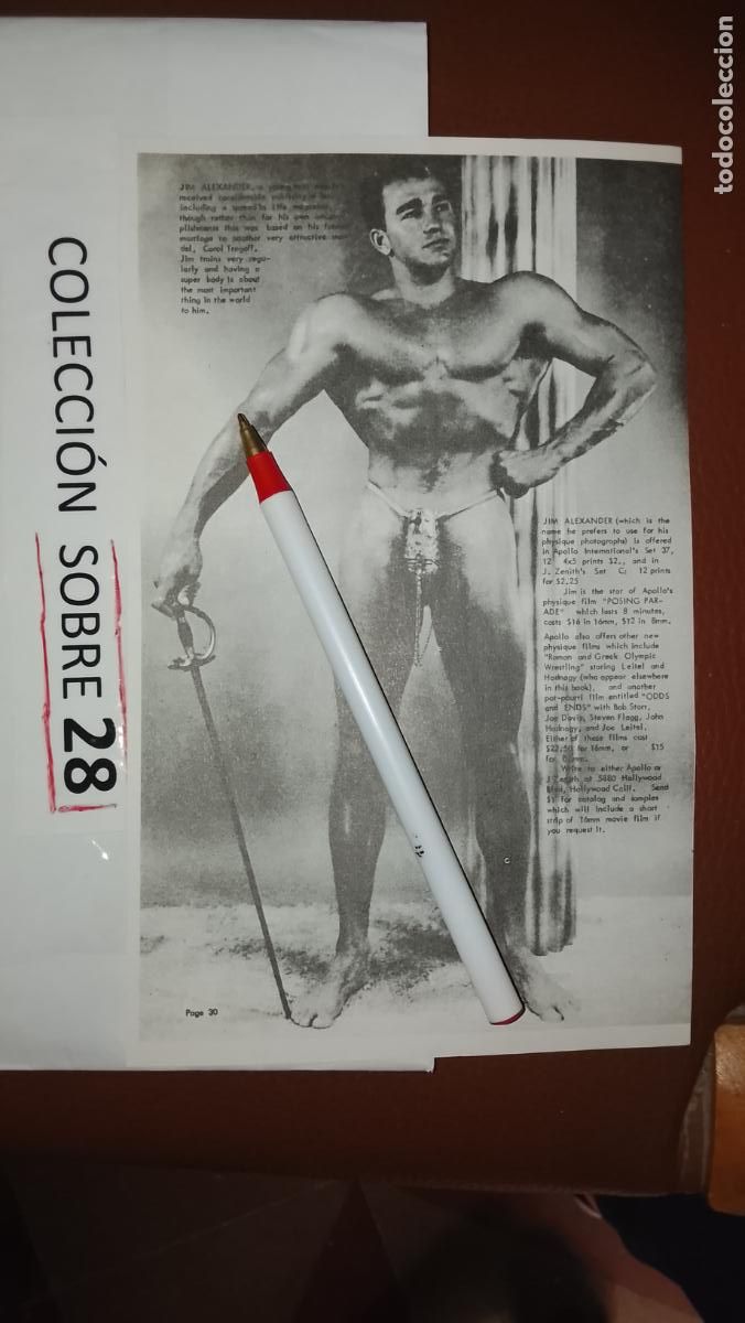 Outros: hoja tematica gay artistica fotografica o comic hombre erotico desnudos culturismo homo sexo EROTICA
