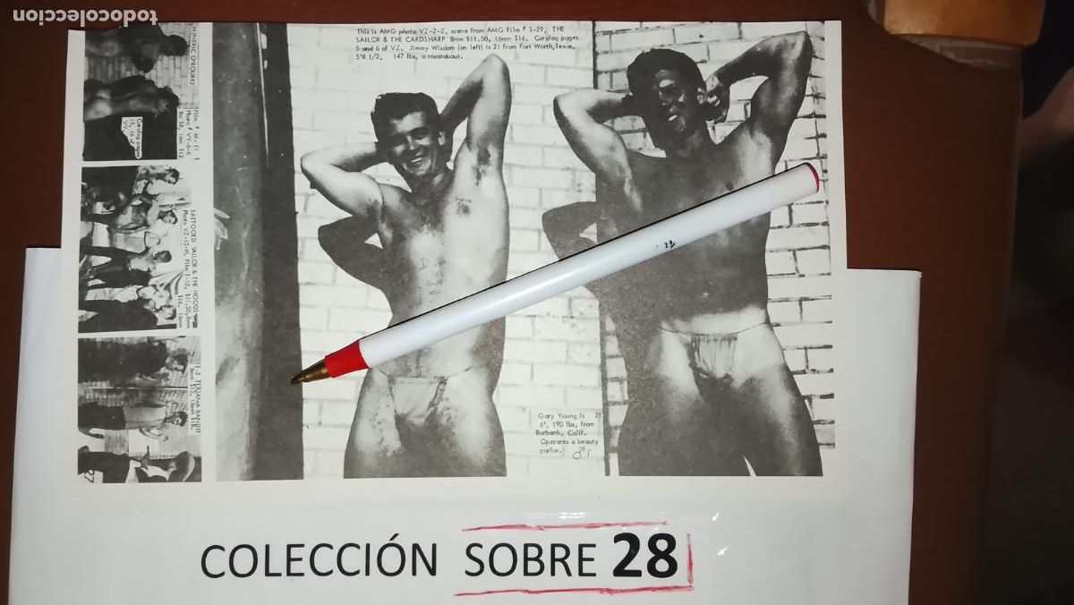 Outros: hoja tematica gay artistica fotografica o comic hombre erotico desnudos culturismo homo sexo EROTICA