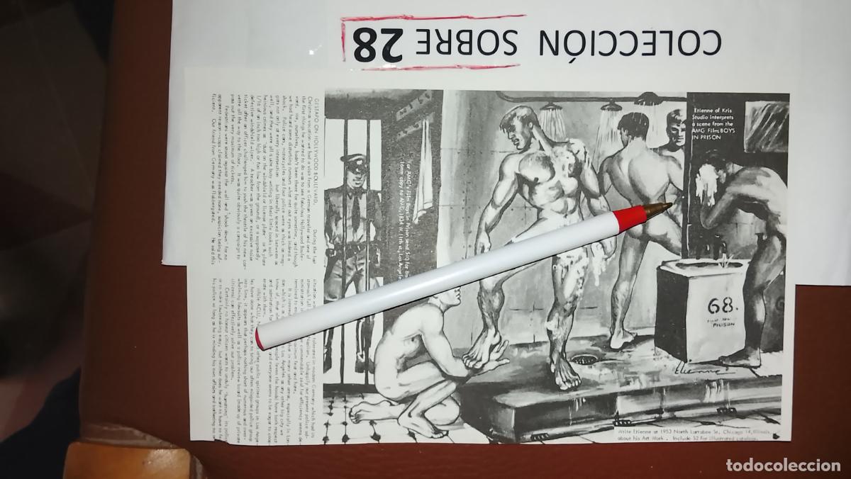 Outros: hoja tematica gay artistica fotografica o comic hombre erotico desnudos culturismo homo sexo EROTICA