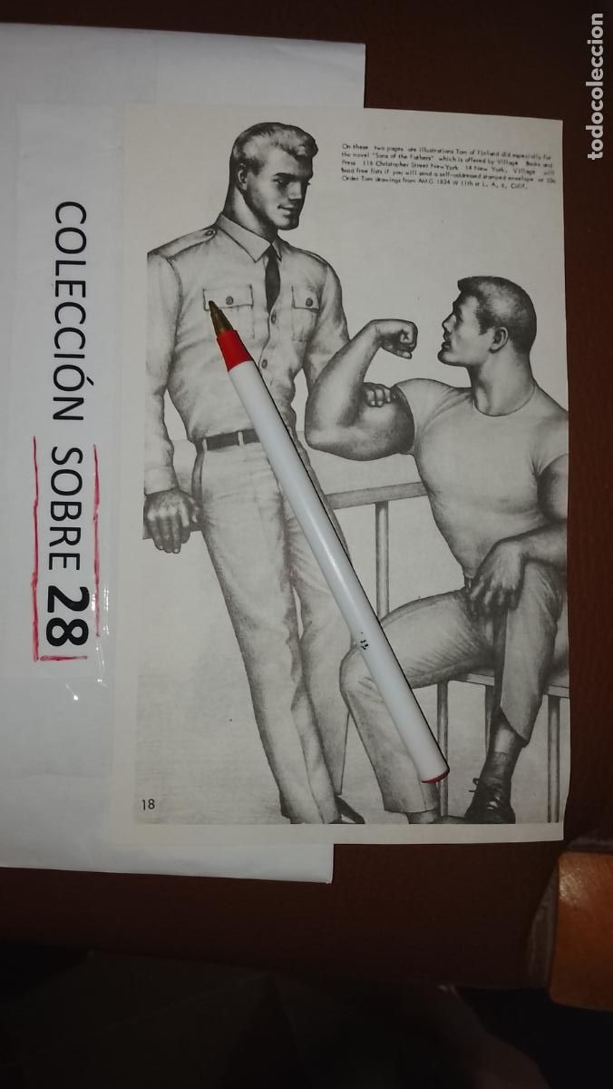 Outros: hoja tematica gay artistica fotografica o comic hombre erotico desnudos culturismo homo sexo EROTICA